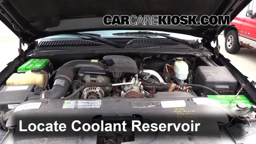 How to Add Refrigerant to a 2005 Chevrolet Silverado 2500 HD 6.6L V8 Turbo Diesel Extended Cab